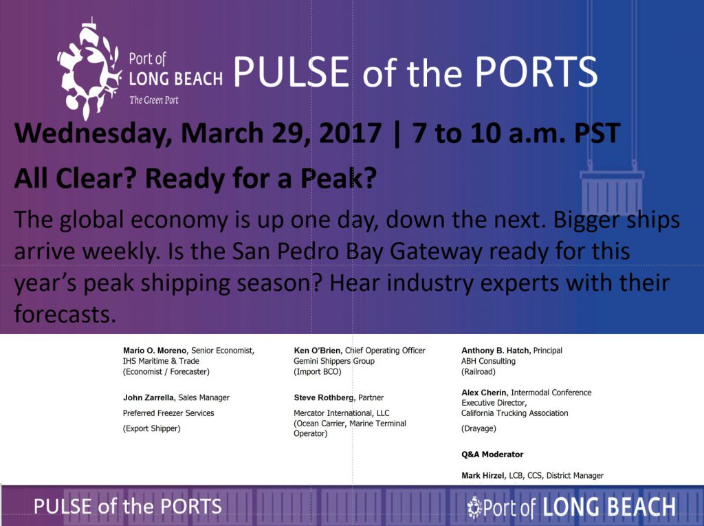 Gemini Shippers Group to speak at Port of the Pulse in Long Beach